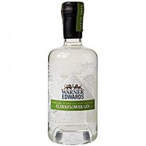 Elderflower gin from Warner edwards